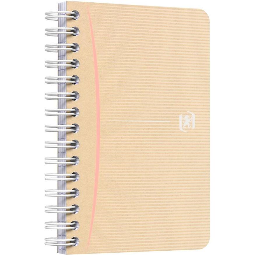Oxford, Heft + Block, Spiralnotizbuch 9x14cm/90BL kariert 5mm (9 x 14 cm, Kariert, Harter Einband)