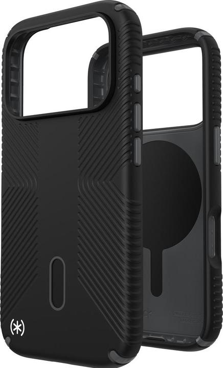 speck Presidio2 Grip + ClickLock Apple iPhone 17 Pro Black - with Microban (Apple iPhone 17 Pro)