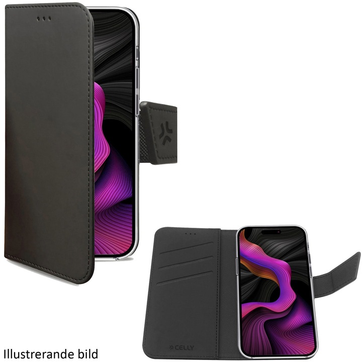 Produktbild Celly Wally Tasche Iphone 16 Plus Bk (Apple iPhone 16 Plus)