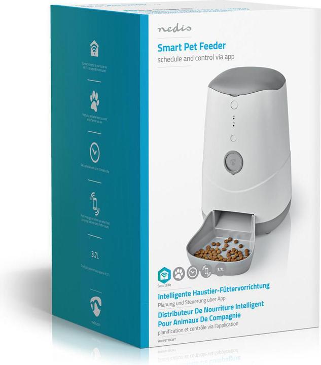 Produktbild Nedis SmartLife Futterspender für Haustiere Wi-Fi 3.7 l AndroidT / IOS (3.70 l)