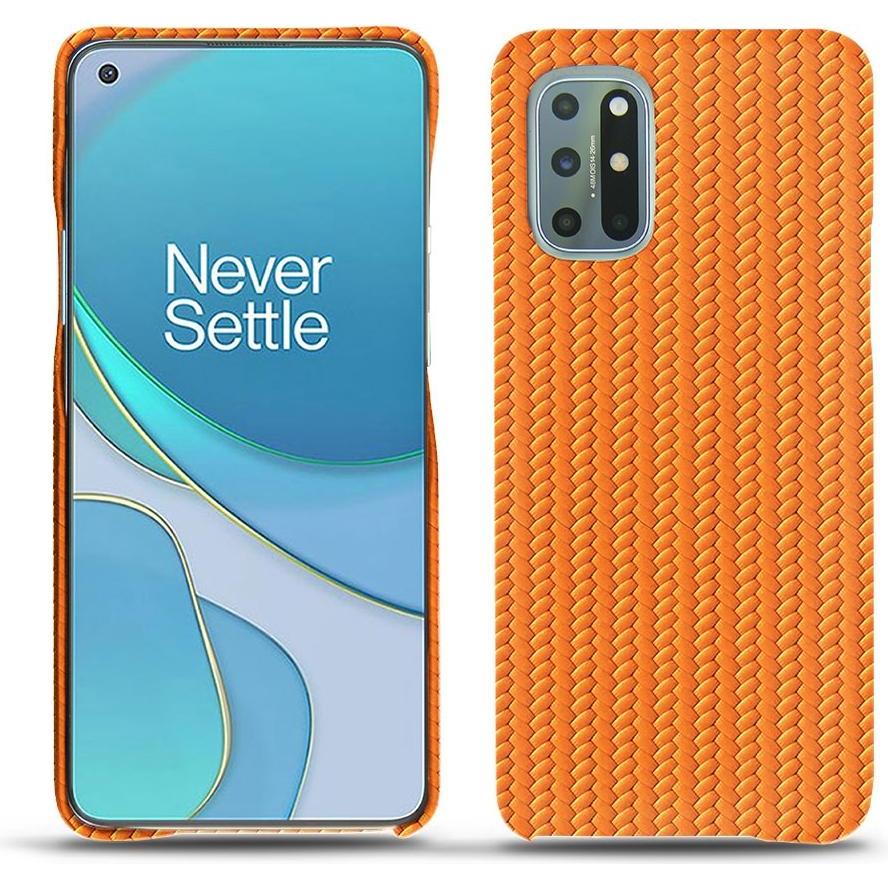 Noreve Lederschutzhülle (OnePlus 8T), Smartphone Hülle, Orange