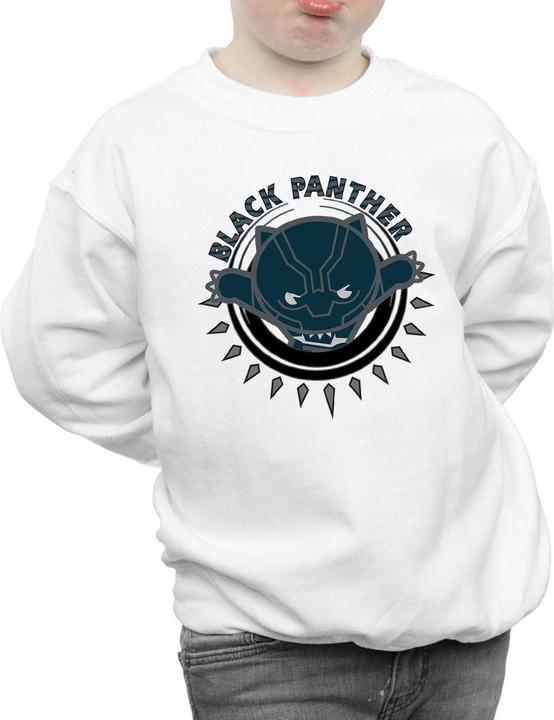 Produktbild Kawaii Black Panther Pounce Sweatshirt Jungen (140, 146)