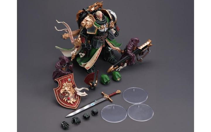 Actual product image Joy Toy Warhammer 40k Action Figure 1/18 Dark Angels Primarch Lion El' Jonson 18 cm