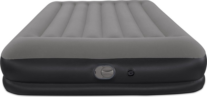 Actual product image Bestway Tritech Queen Air Mattress with Built-in USB Pump 2.03 m x 1.52 m x 36 cm