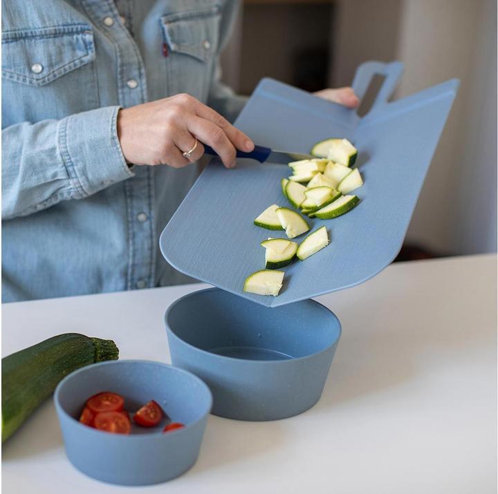 Produktbild Koziol Schneidebrett Snap L 24.2 cm x 46.4 cm, Blau