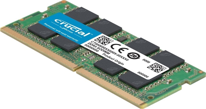 Produktbild Crucial Laptop Memory (1 x 8GB, 2400 MHz, DDR4-RAM, SO-DIMM)