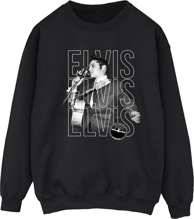 Elvis Triple Logo Portrait Sweatshirt (M)