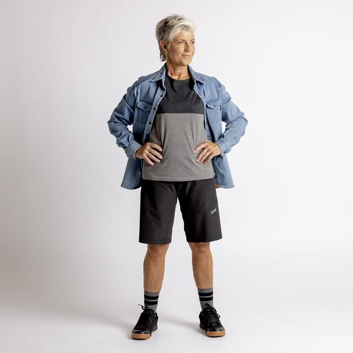 Immagine prodotto iXS Carve Donna Digger camicia organica lavata blu 42 (42)