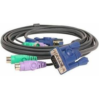 Thumbnail - Iogear 6FT KVM CABLE 3IN1, KVM-Switch Kabel