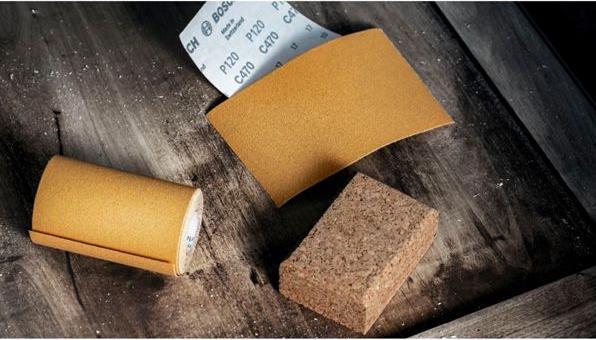 Actual product image Bosch Professional Zubehör Expert C470 Sandpaper roll for hand sanding,115 mm, 5 m, G 120 (120)