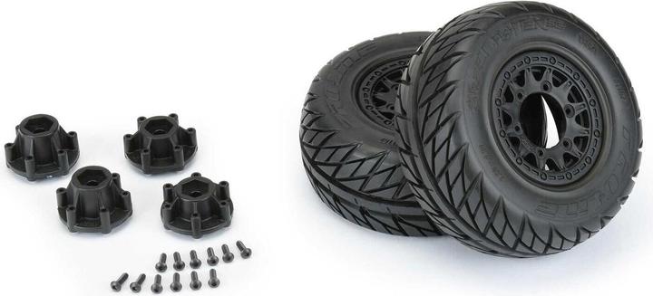 Image du produit Proline Roues complètes Street Fighter SC 2.2/3.0 SC 1:10, 2 pièces