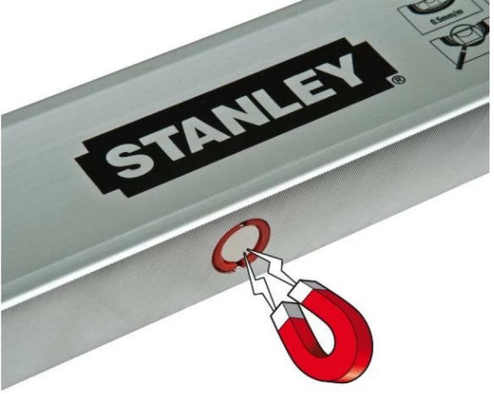Actual product image Stanley Spirit level classic, magn. 40cm (40 cm)