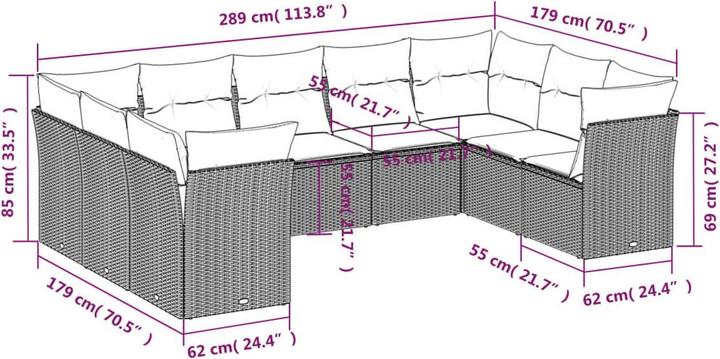 Produktbild vidaXL Brianna
