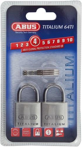 Produktbild Abus Hangschloss 64TI / 30 Twin SB