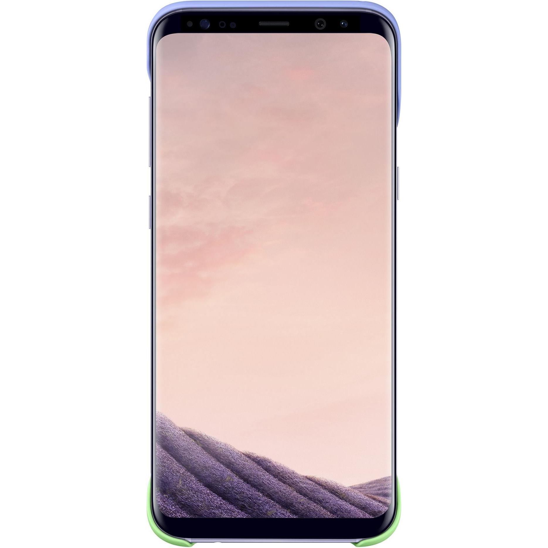 Thumbnail - Samsung Pop (Samsung Galaxy S8+), Smartphone Hülle, Violett, Grün