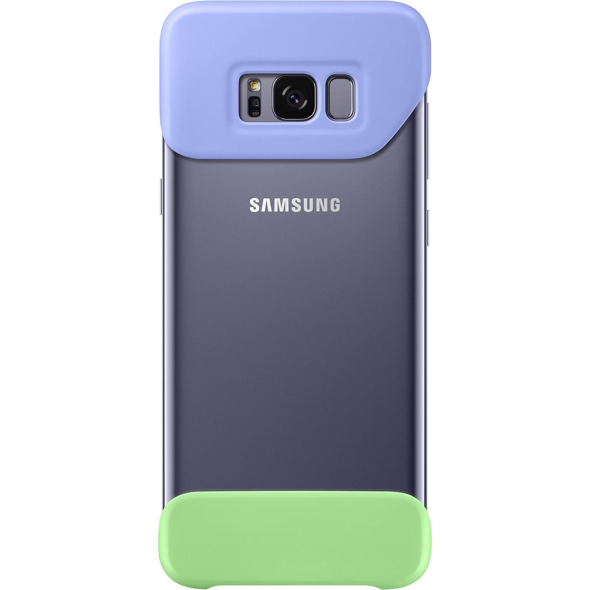 Thumbnail - Samsung Pop (Samsung Galaxy S8+), Smartphone Hülle, Violett, Grün