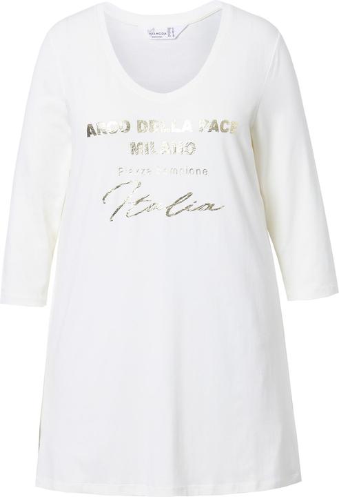Produktbild Miamoda T-Shirt, Metallic-Statement, 3/4-Ärmel (42)