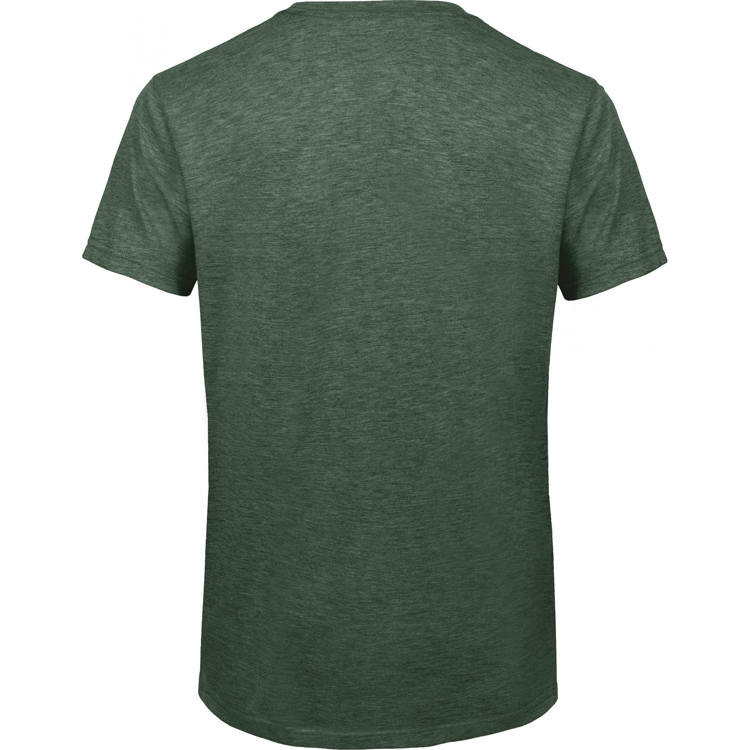 Thumbnail - B&C, Herren, Shirt, Triblend, Grau, (S)