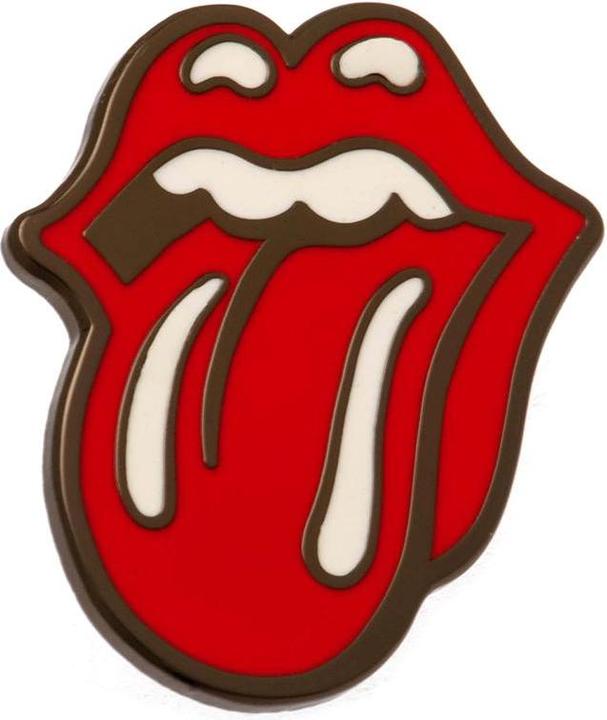 Image du produit The Rolling Stones Logo badge caoutchouc émaillé