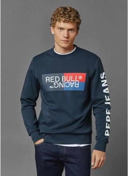 Actual product image Pepe Jeans Colour Block Graphic Crew Sweatshirt (S)