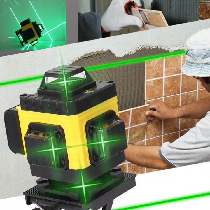 Actual product image Extralink Kreuzebene Laser-Wasserwaage 4D (22.50 cm)