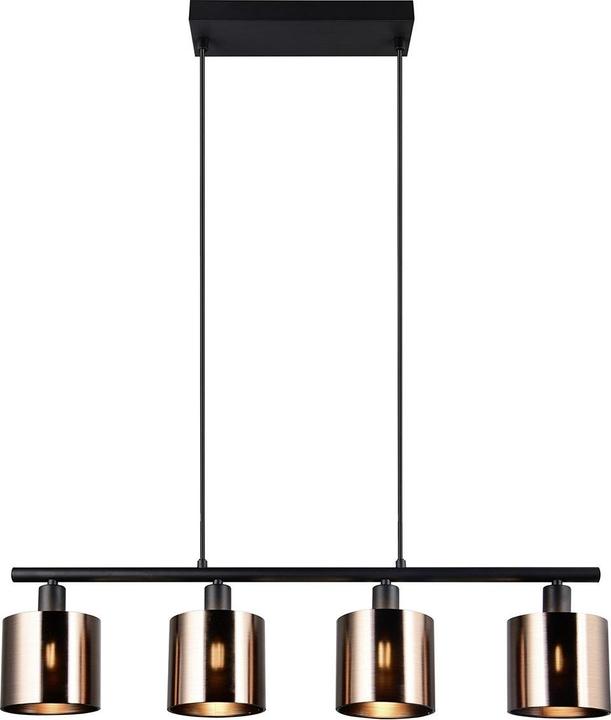 Immagine prodotto RL live your light REALITY JASON - Hanglamp - Brons - excl. 4x E14 4 W - Plafondbevestiging - In hoogte verstelbaar (E14)