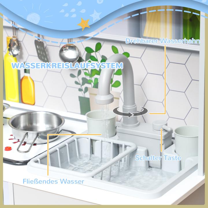 Produktbild Aiyaplay Kinderküche MDF Weiss