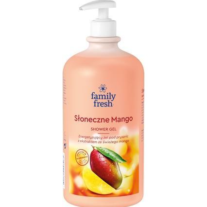 Soraya, Gel doccia, Family Fresh Słoneczne Mango energetyzujący żel pod prysznic z pompką 1000ml (1000 ml)