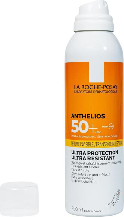 Actual product image La Roche Posay Anthelios Transparent Spray Ultra-light sun protection spray (Sun spray, SPF 50+, 200 ml)