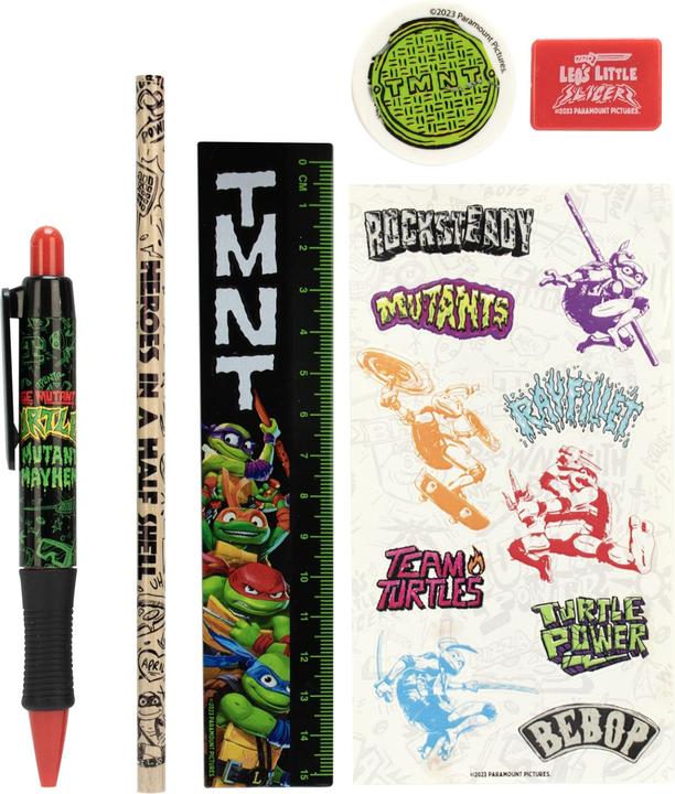 Produktbild Thumbs Up ThumbsUP! Stationery Set - 5pc - TMNT - Mayhem (multicolour, 2 x)