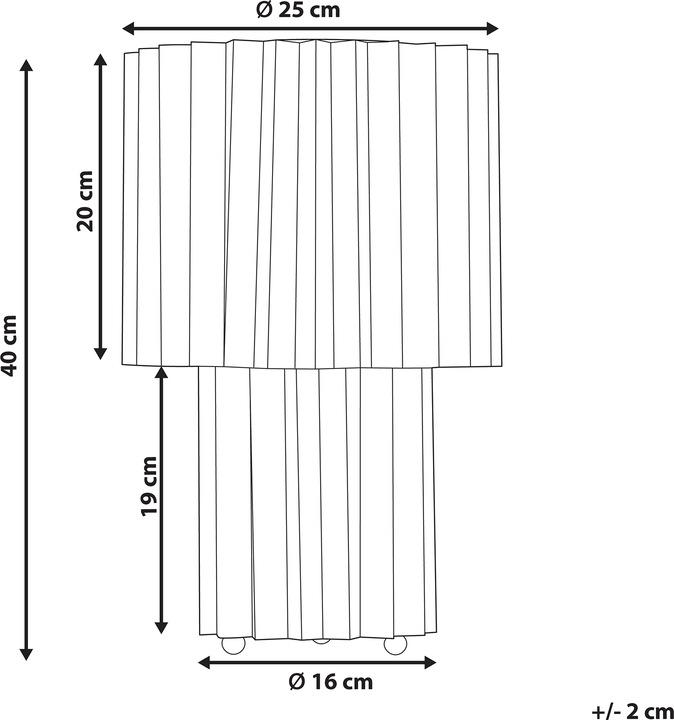 Actual product image Beliani Magros (E27)
