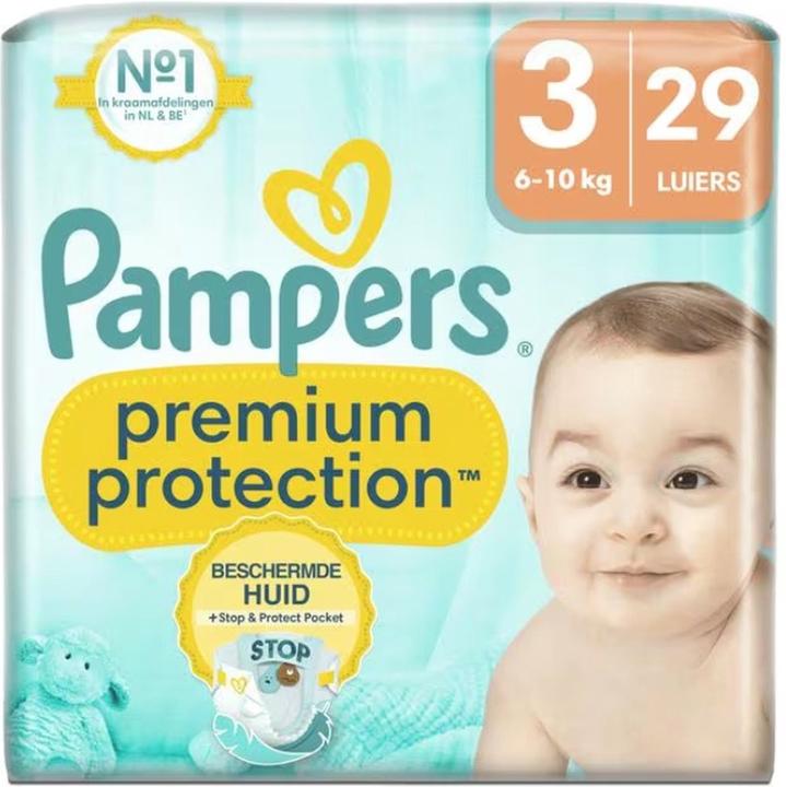 Produktbild Pampers Premium Protection (Gr. 3, Tragepack, 29 Stück)