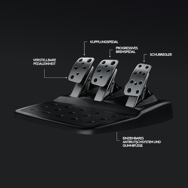 Produktbild Logitech G G920 Driving Force (Xbox, PC) (PC, Xbox One X, Xbox Series X, Xbox One S, Xbox Series S)