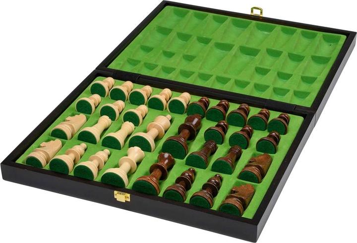 Produktbild Philos Schachset - schwarz, Turnier - Feld 50 mm