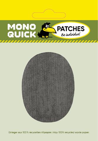 Immagine prodotto Mono Quick Toppa in tessuto ovale (2 x)