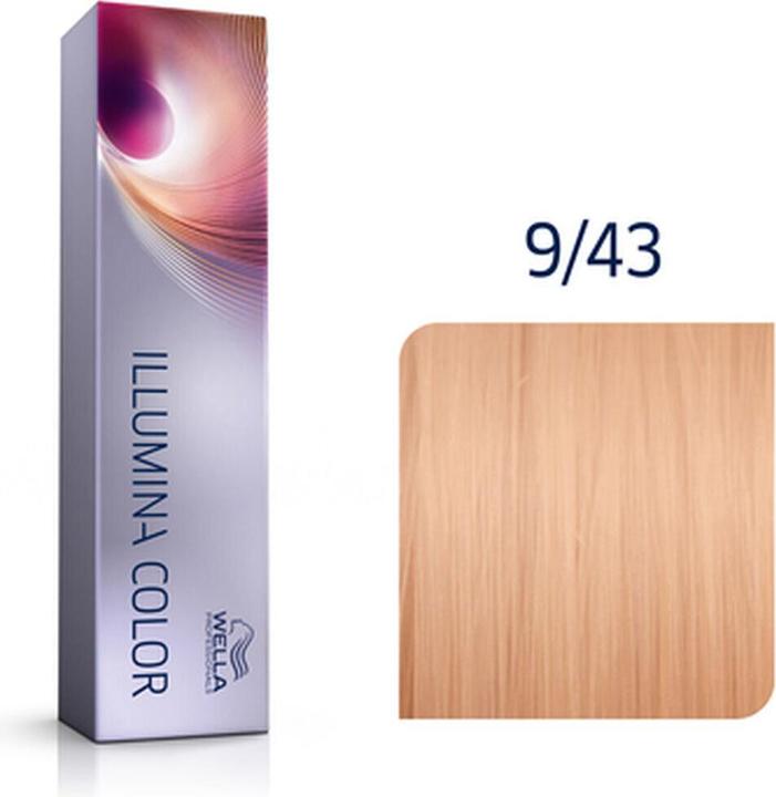 Image du produit Wella Illumina Color (9/43 blond clair rouge-or rouge-or)