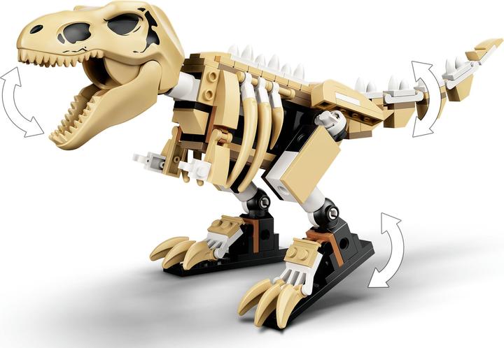 Productafbeelding LEGO T. Rex skelet in de fossielen tentoonstelling (76940, LEGO Jurassic World)