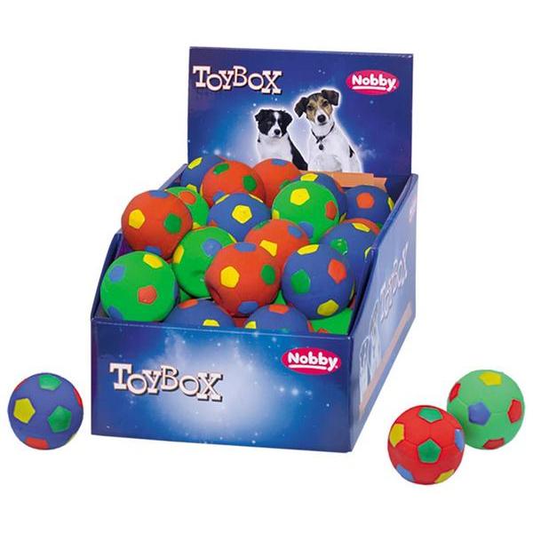 Nobby Balles en latex, Ø 4.6 cm, assorties (Jouet à balle chien), Jouets pour chien
