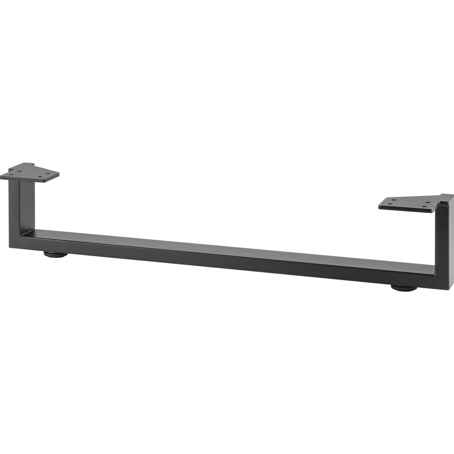 Simausrom, Tischbeine + Tischgestell, Möbelfuss (Möbelbeine) Gestell 500x100mm Tischbeine Stahl schwarz