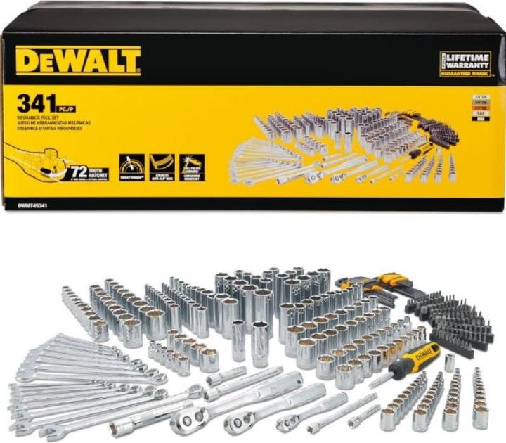 Actual product image DeWalt ZESTAW KLUCZY 341el. (341 pieces)