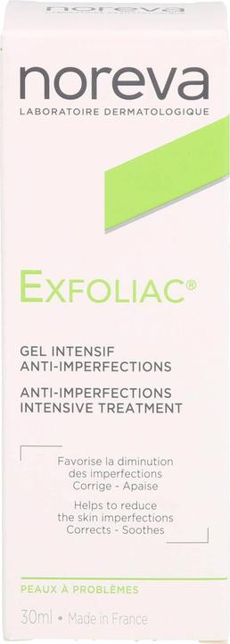 Produktbild Noreva EXFOLIAC Gel Intensif Anti-Imperfections, 30 ml Gel (Körpergel, 30 ml)