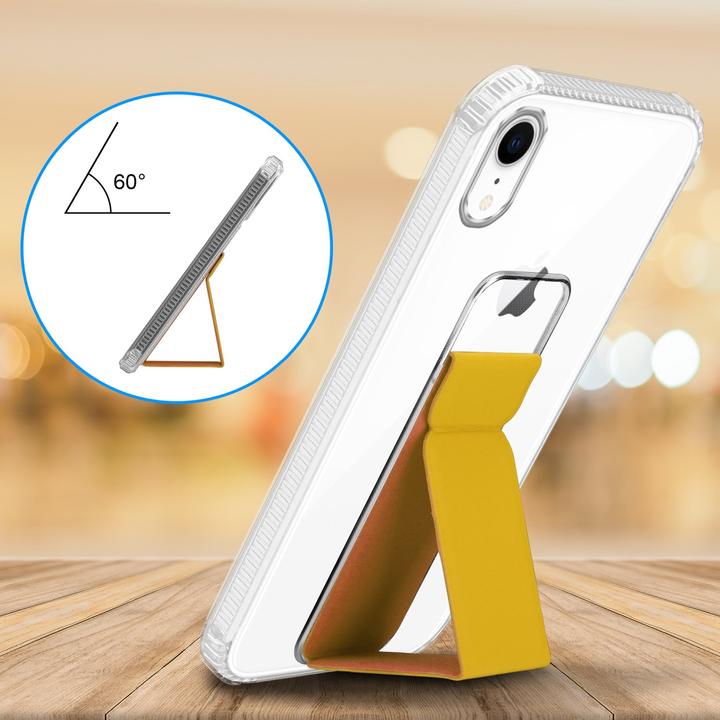 Actual product image Cadorabo Case for Apple iPhone XR in TPU with holder LM167 Style (Apple iPhone XR)