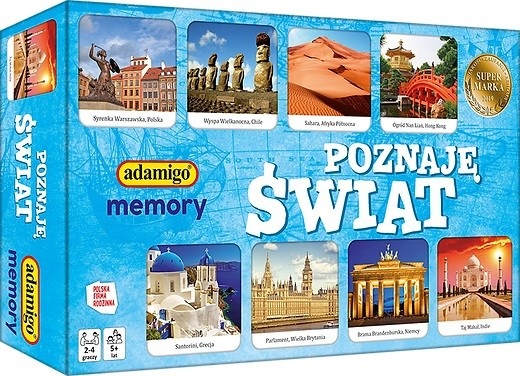 Actual product image Adamigo Game I explore the world of memory