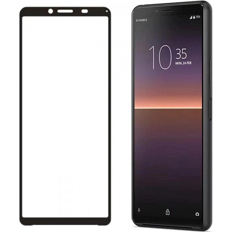 Thumbnail - Screenguard Sony Xperia 10 II Full Screen Panzerglas Schutzfolie 2.5D 9H (1 Stück, Sony Xperia 10 II), Smartphone Schutz...