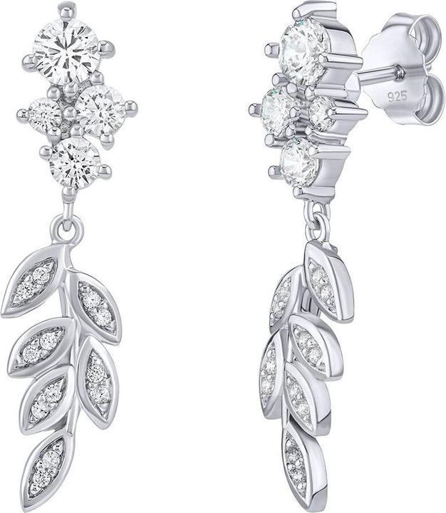 Immagine prodotto Silvego Orecchini Stacy in argento con zirconi brillanti FW16519EW