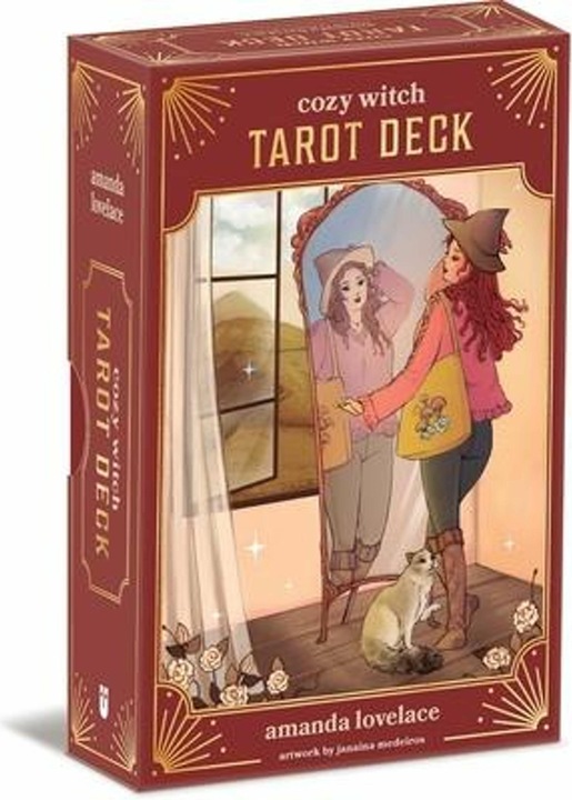 Actual product image Cozy Witch Tarot Deck and Guidebook (English, Lovelace Amanda, 2023)