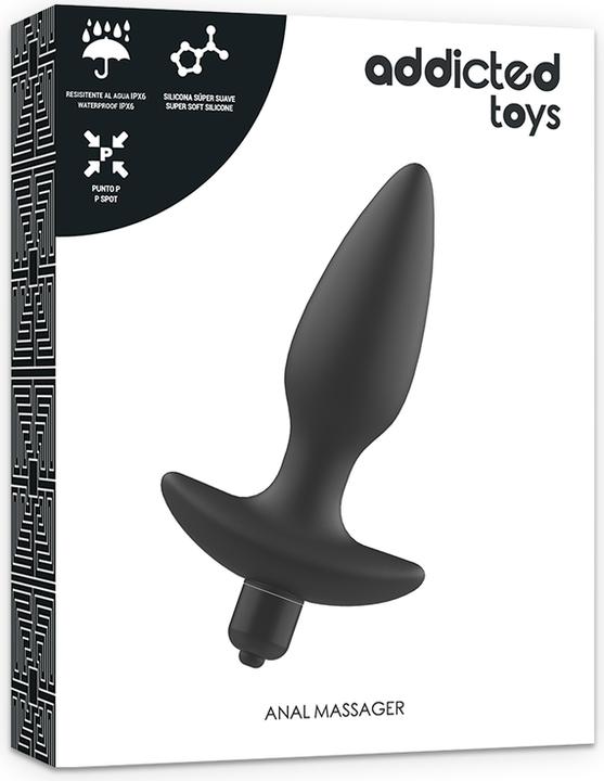 Produktbild Addicted toys Massager Plug Anal Mit Vibration Schwarz
