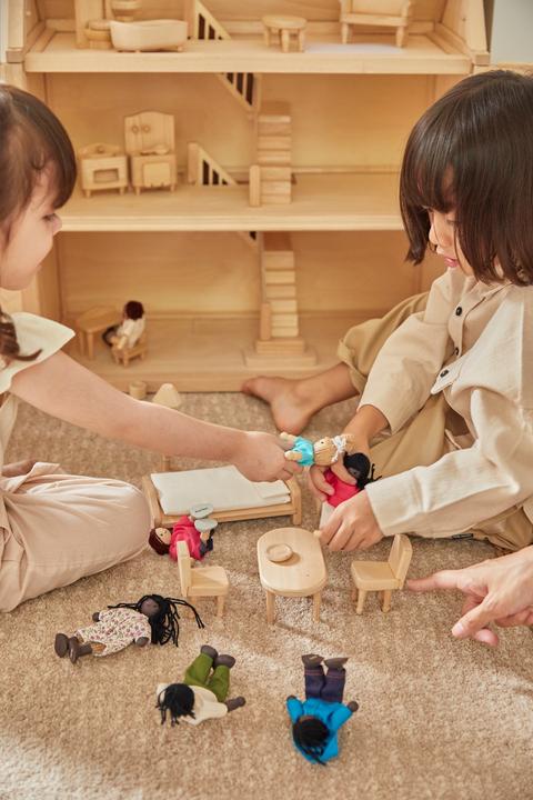 Actual product image Plantoys Houten Speelgoed Victoriaanse meubelset