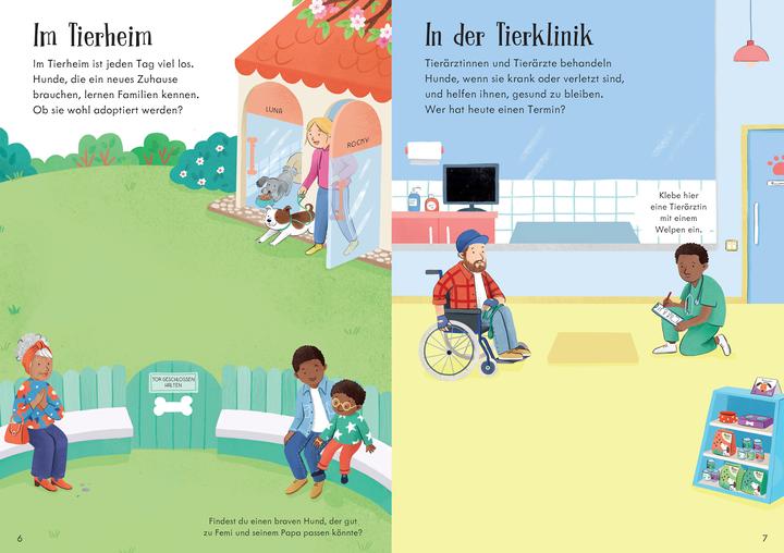 Produktbild Mein Immer-wieder-Stickerbuch: Meine liebsten Hunde