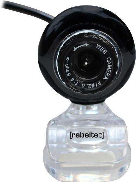 Image du produit Rebeltec Webcam VISION, type de capteur CMOS, résolution 640x480, mise au point : 3 cm à l'infini, 30 fps (0.30 Mpx)
